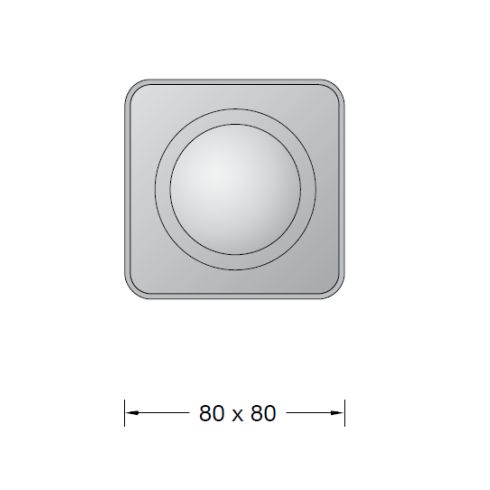 50253.2K3 - STUDIO LINE aluminium Recessed LED ceiling luminaire