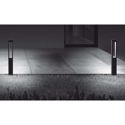 77266K3 LED garden and path luminaire, silver