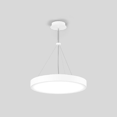 VELA 450 SUSPENDED D Pendant luminaire, white