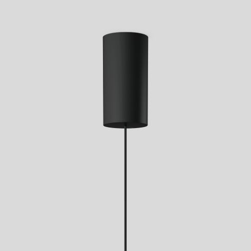 13270 - Surface-mounted canopy Smart velvet black for BEGA system pendant luminaires