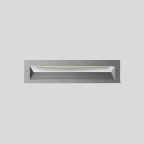 33060AK3 Recessed wall luminaire, silver