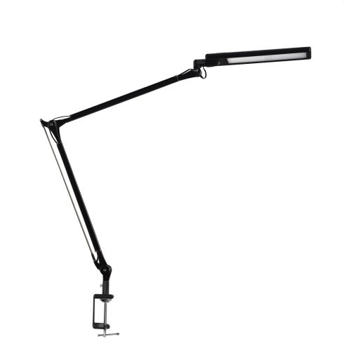 LED table luminaire, black with table clamp