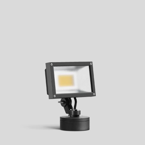 84360K3 LED floodlight with mounting box, graphite