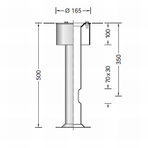 Accessory - 70896 Anchorage unit