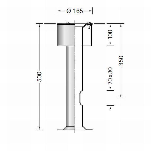 Accessory - 70896 Anchorage unit