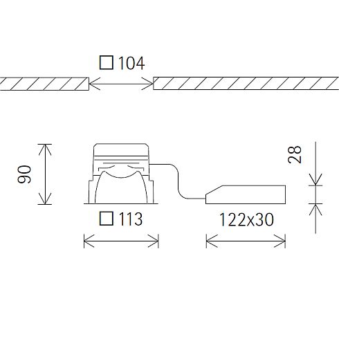 32020.000 Quintessence Downlight