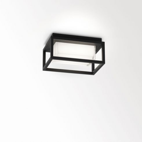 MONTUR M LED wall and ceiling luminaire, black