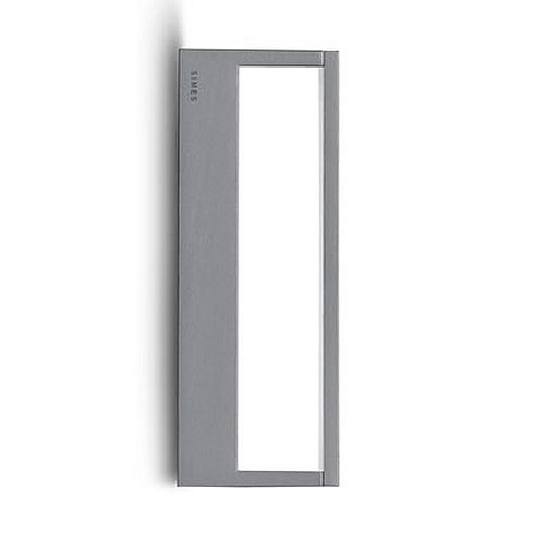 COOL 290 grey LED wall luminaire