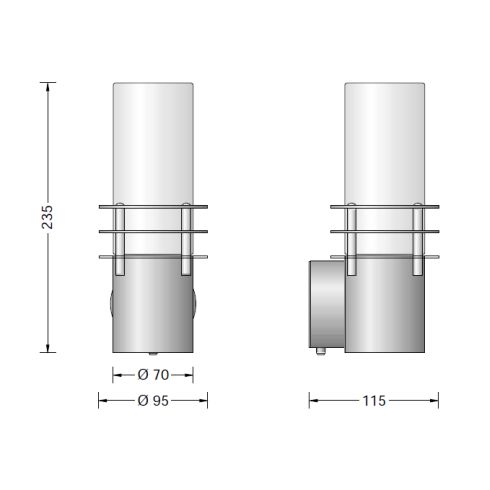 31224 Wall luminaire