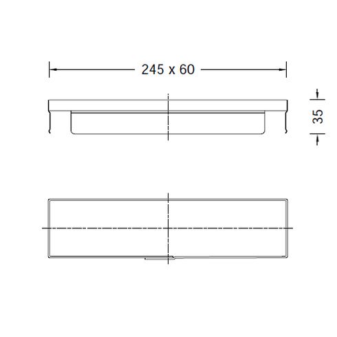 Accessory - 10025 Plaster frame