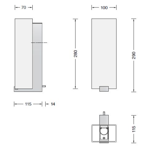 50138.2K3 Wall luminaire