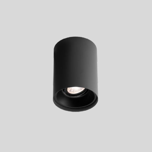 SOLID 1.0 2700K LED ceiling luminaire, black