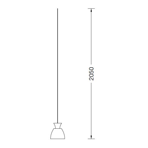 51230.4K3 - STUDIO LINE LED system pendant luminaire, brass