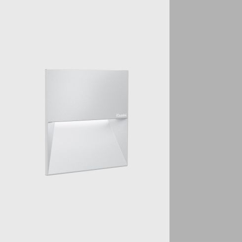 Walky Square 180 Recessed wall luminaire, white