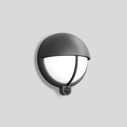 24347K3 Wall luminaire with PIR sensor, graphite