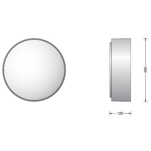 51018.4K3 - STUDIO LINE LED ceiling luminaire, brass