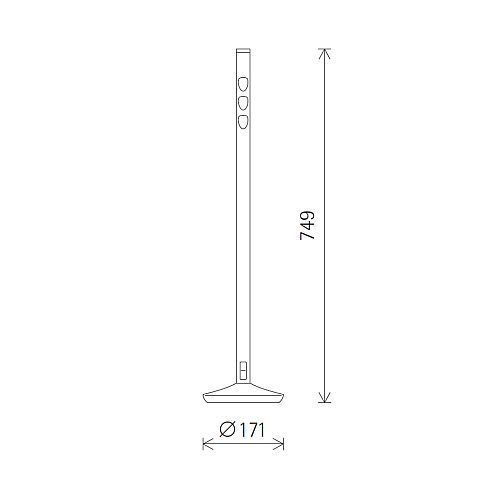 31221.000 LUCY LED 4000K Task light, silver