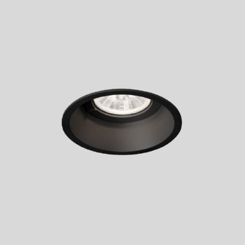 DEEP 1.0 LED 2700K Recessed ceiling spotlight, black