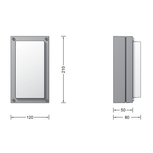22450K3 LED wall and ceiling luminaire