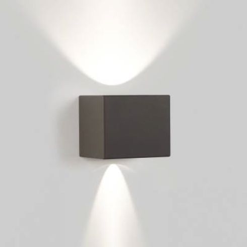 TIGA LED 93024 Wall luminaire, grey-brown
