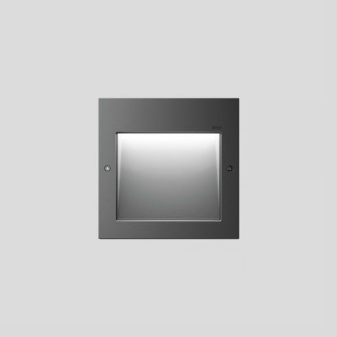 24206K3 Recessed LED wall luminaire, graphite