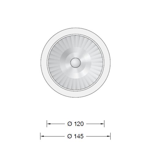 50696.1K3 Recessed ceiling luminaire - downlight