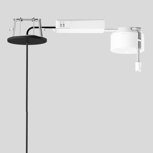 13273 - Recessed canopy Smart velvet black for BEGA system pendant luminaires