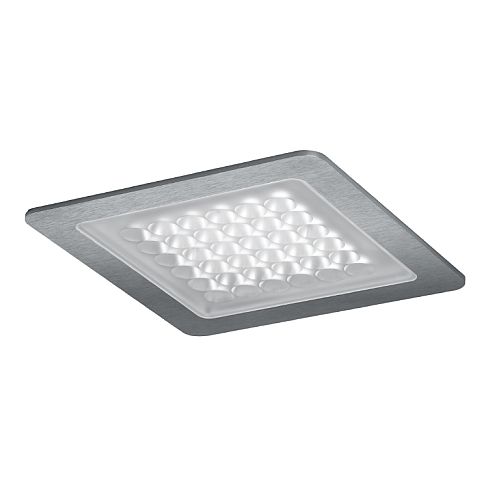 Modul Q 36 In 2700K LED recessed ceiling luminaire, anodised