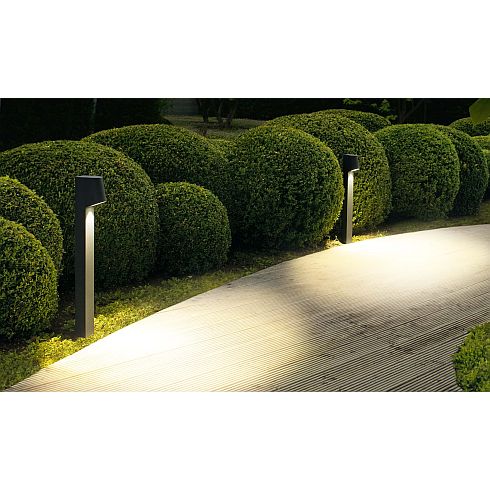 77239K3 LED garden and path luminaire, graphite