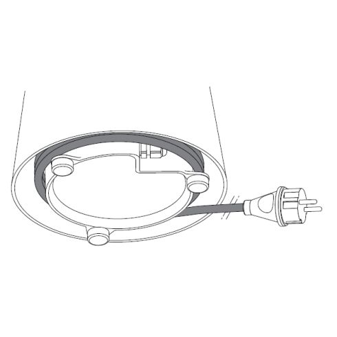 84831K3 - BEGA UniLink Portable surface-mounted floodlight, graphite 84831K3 - BEGA UniLink Portable surface-mounted floodlight, graphite
