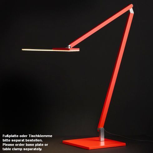 Roxxane Office NEON EDITION LED desk luminaire 3000K, fluorescent red