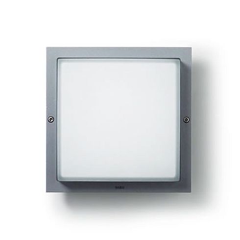 ZEN SQUARE 220 grey LED wall and ceiling luminaire