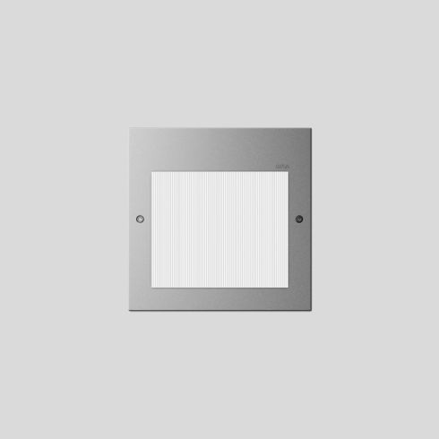 24206AK3 Recessed LED wall luminaire, silver