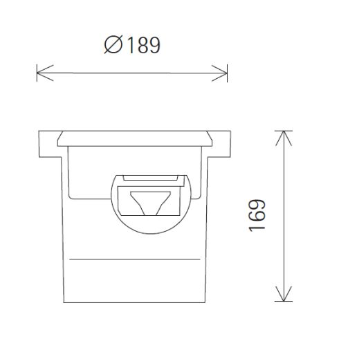 33504.000 TESIS directional luminaire In-ground luminaire