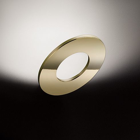 Passepartout ottone LED wall luminaire, brass