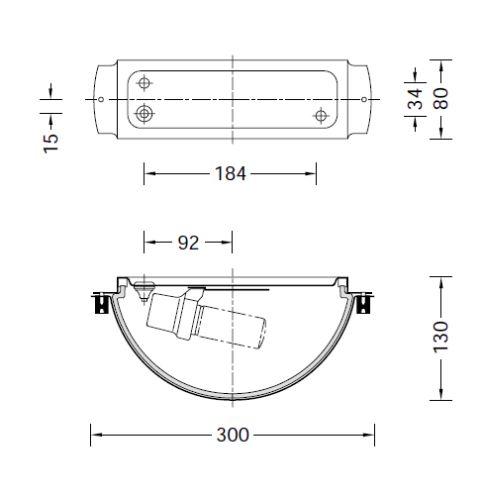 31453K3 Wall luminaire