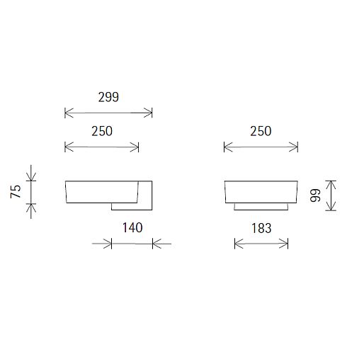 34359.000 LIGHTSCAN LED wall luminaire - Ceiling washlight