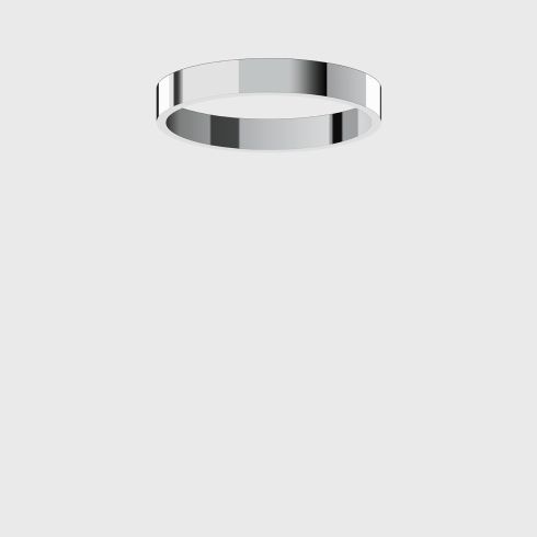 13184 - aluminium polished Trim ring for BEGA luminaires