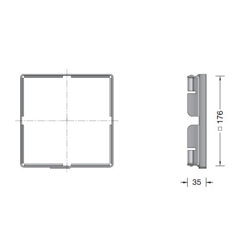 Accessory - 10089 Plaster frame