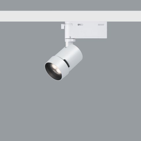 27476.000 POLLUX white Zoom spotlight for ERCO DALI track system