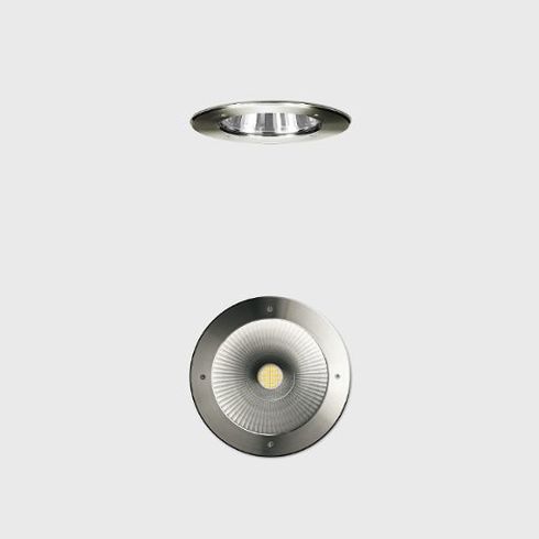 55822K3 Recessed ceiling downlight, stainless steel
