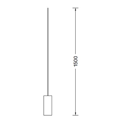 51426.2K3 - STUDIO LINE LED system pendant luminaire, aluminium