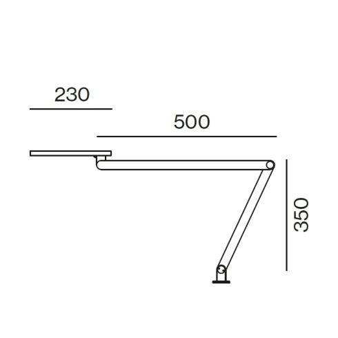 TASK 4000K Table luminaire, white