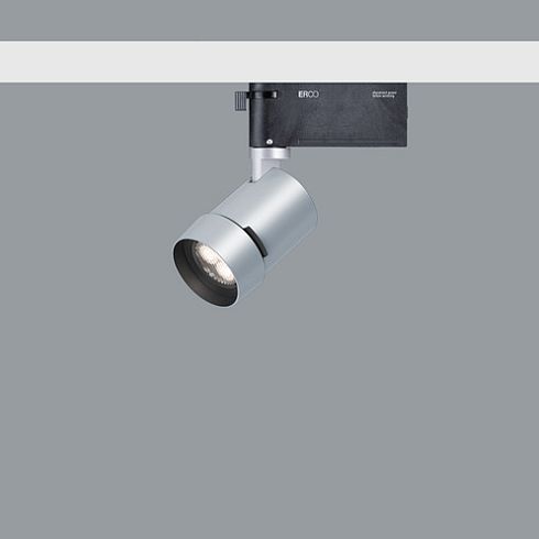 27478.000 POLLUX silver Zoom spotlight for ERCO DALI track system