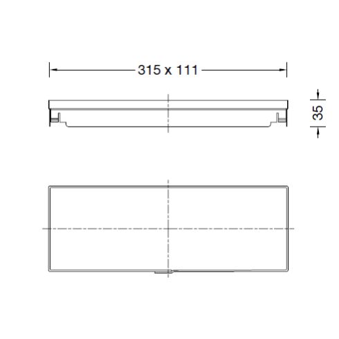 Accessory - 10036 Plaster frame