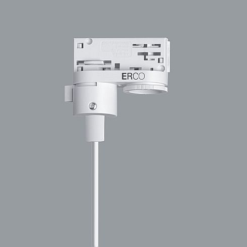 79031.000 ADAPTER white for ERCO 3-circuit track system