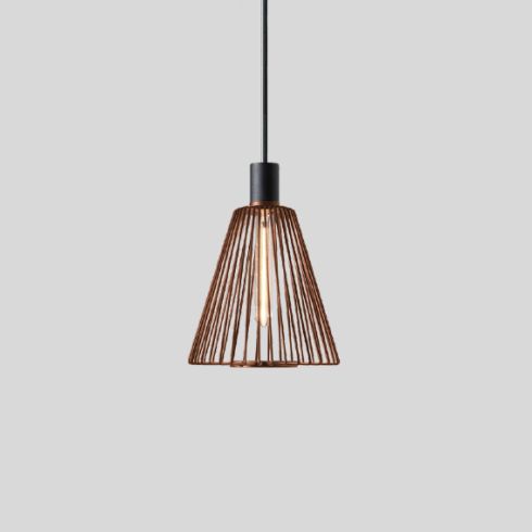 WIRO CONE 1.0 Pendant luminaire, rust