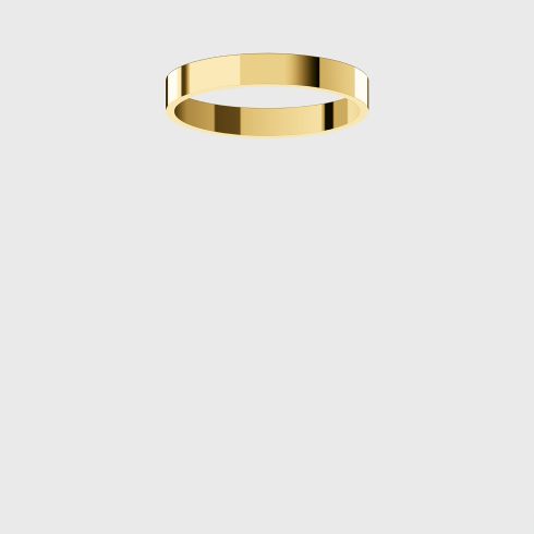13182 - brass Trim ring for BEGA luminaires