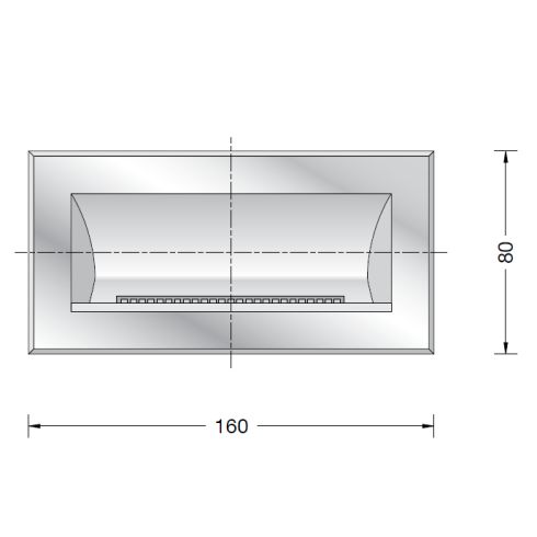 84090K3 LED in-ground luminaire, asymmetrical