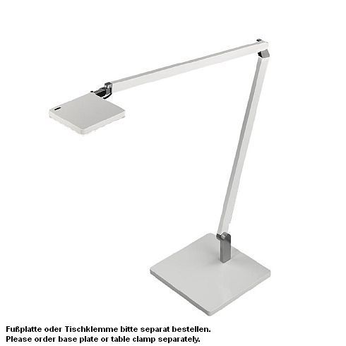 Roxxane Home LED desk luminaire 3000K, anodised silver